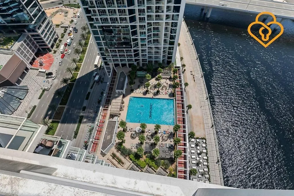 Keysplease Canal View Studio, Damac Maison Prive Business Bay Dubai 0*,